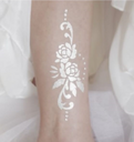 Institut Les Filles - Bijou de peau ● Le Duo de Roses  poudre de diamant & strass Swarovski