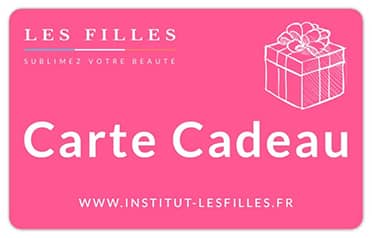 Institut Les Filles - Carte cadeau A offrir ou s'offrir, faites-vous plaisir !15€, 20€, 50€ ...ou à personnaliser